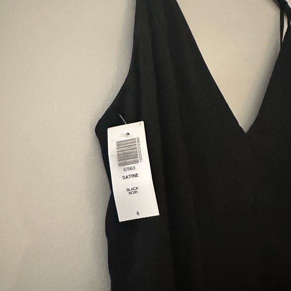 Aritzia Black Satine Dress - Picture 5 of 5